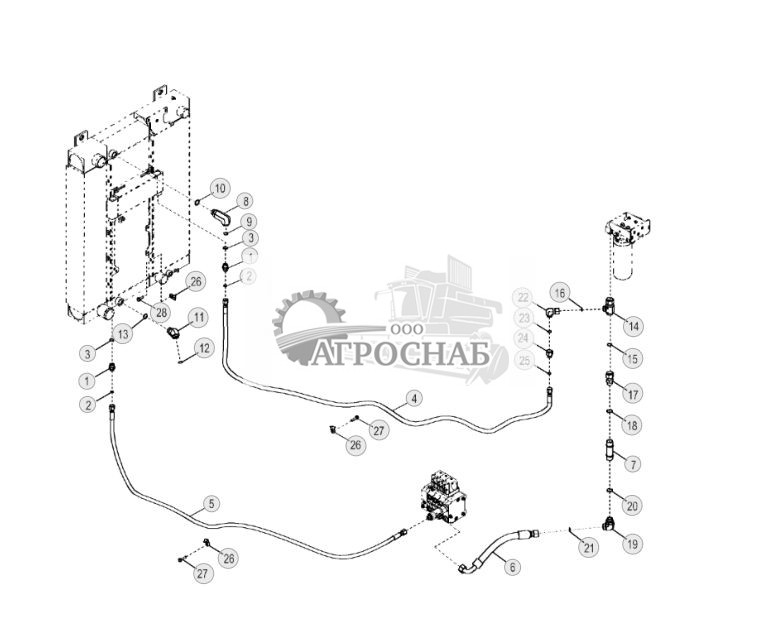Electrohydraulic (EH) Valve Cooler Plumbing - ST560359 410.jpg